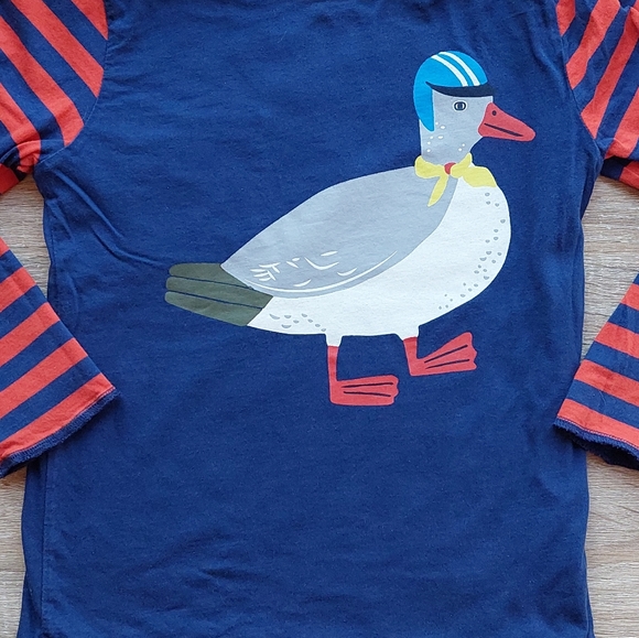 Mini Boden euc reversible pigeon tee 6-7 years - Picture 3 of 16